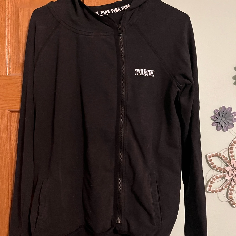 PINK Zip-Up Sweatshirt